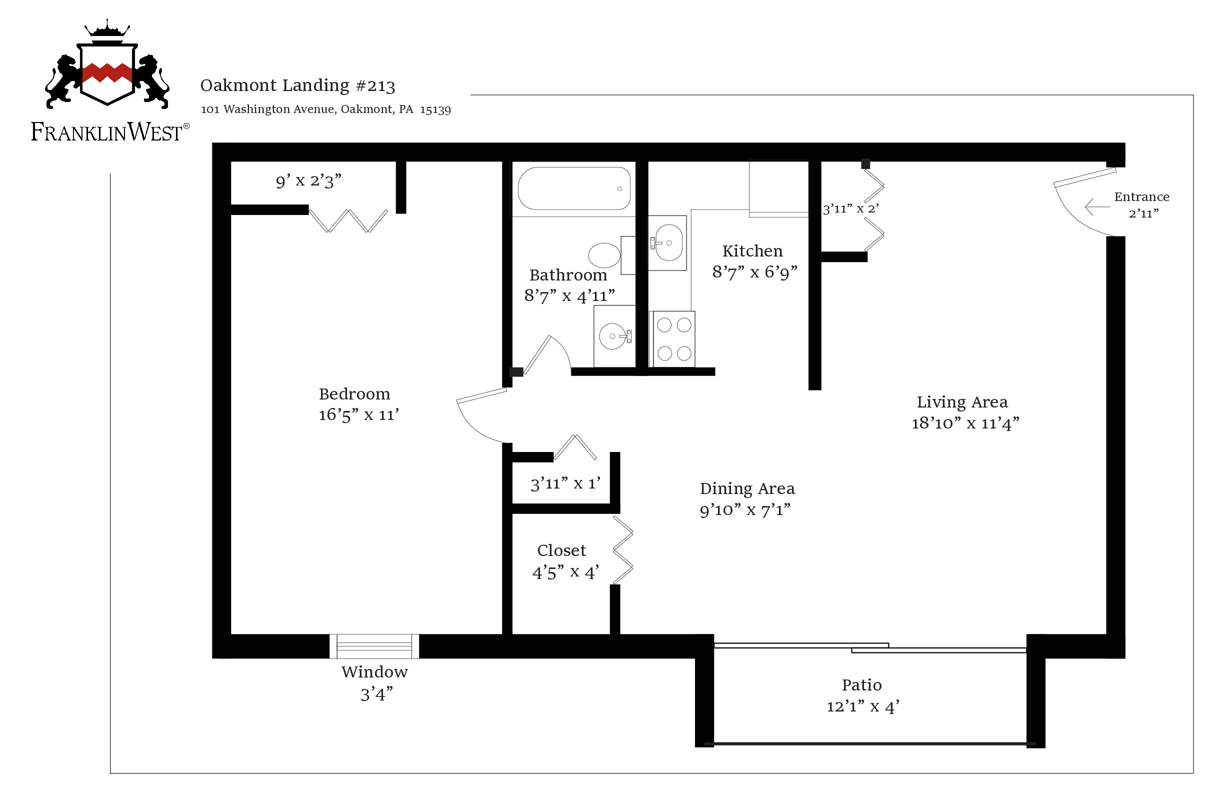 Apt. 213 floorplan