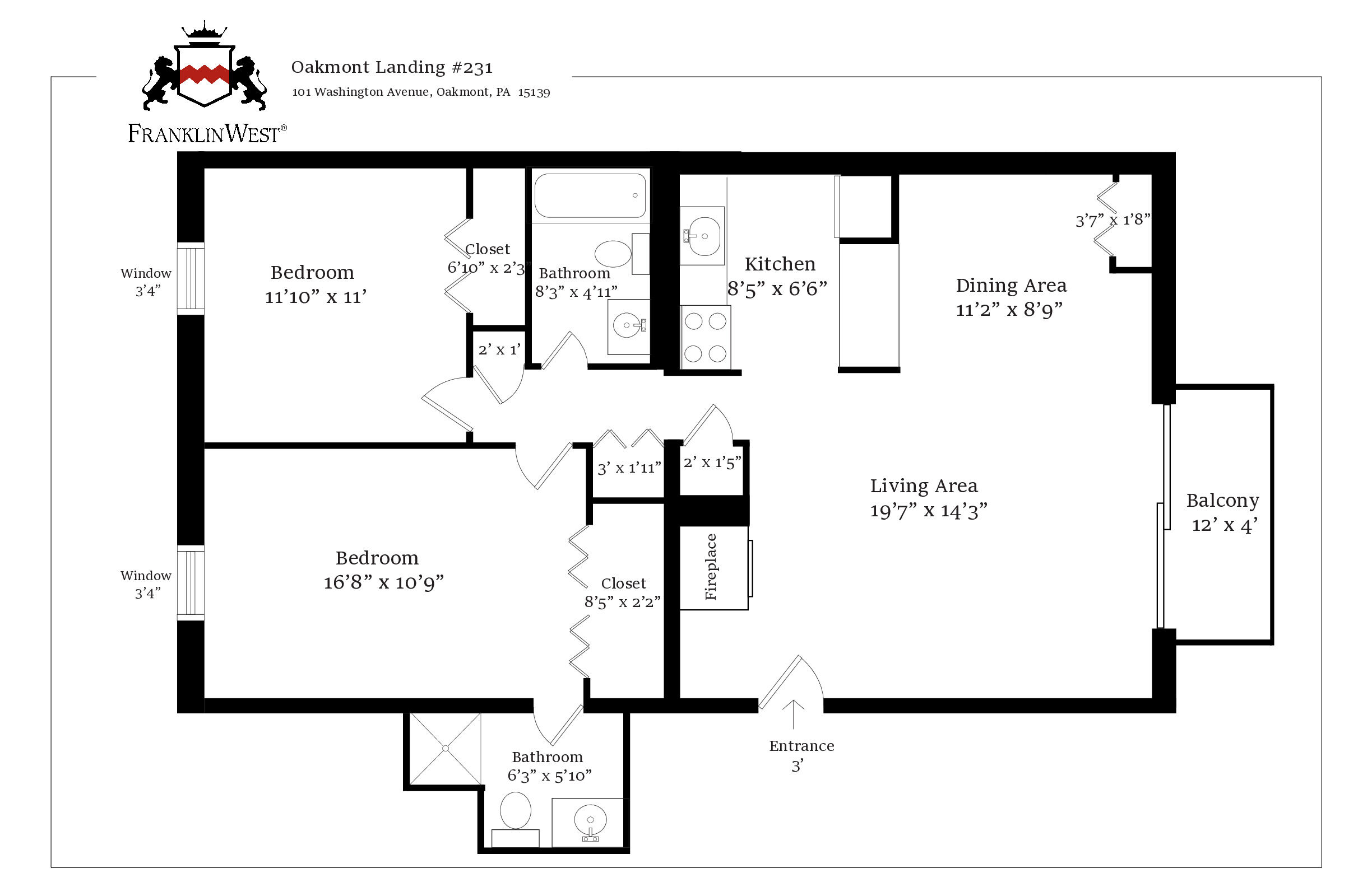 Apt. 231 floorplan