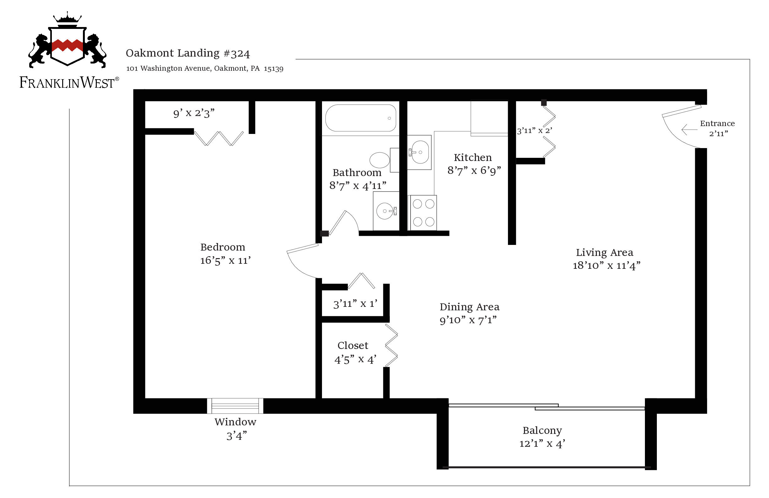 Apt. 324 floorplan