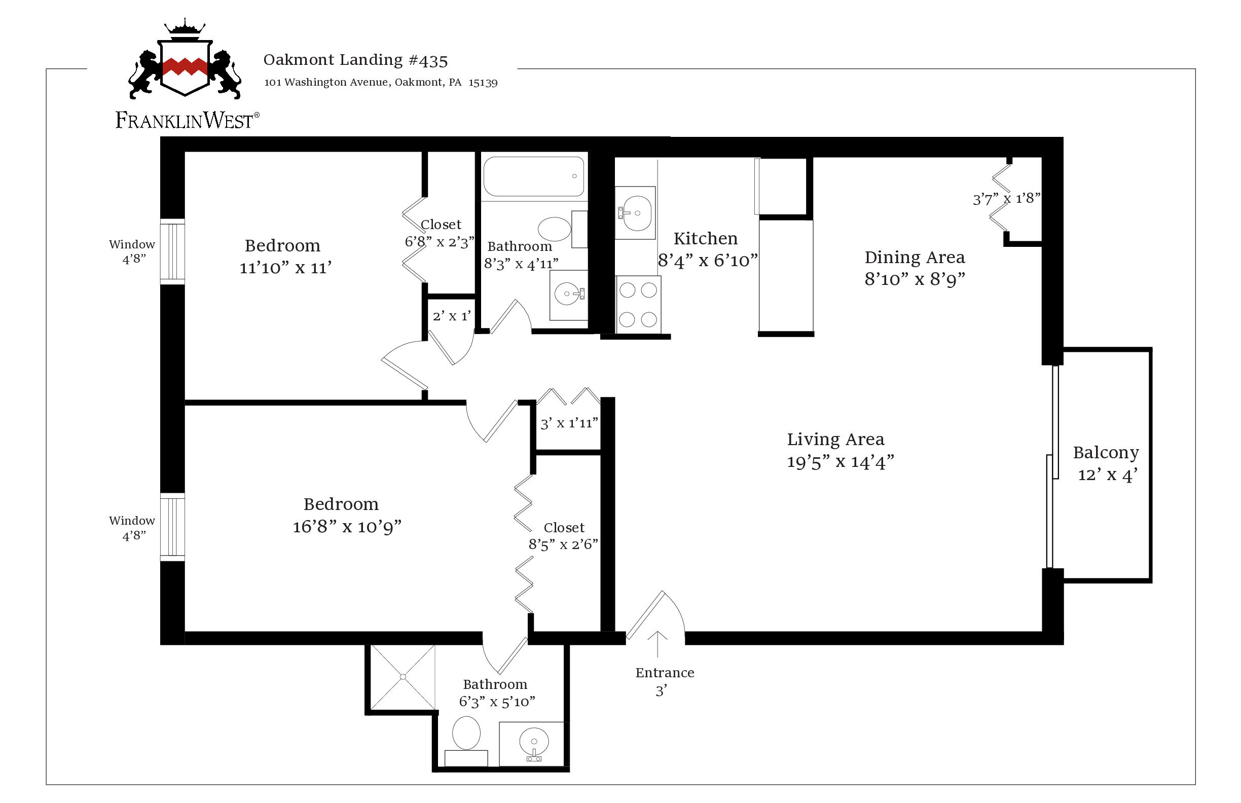Apt. 435 floorplan