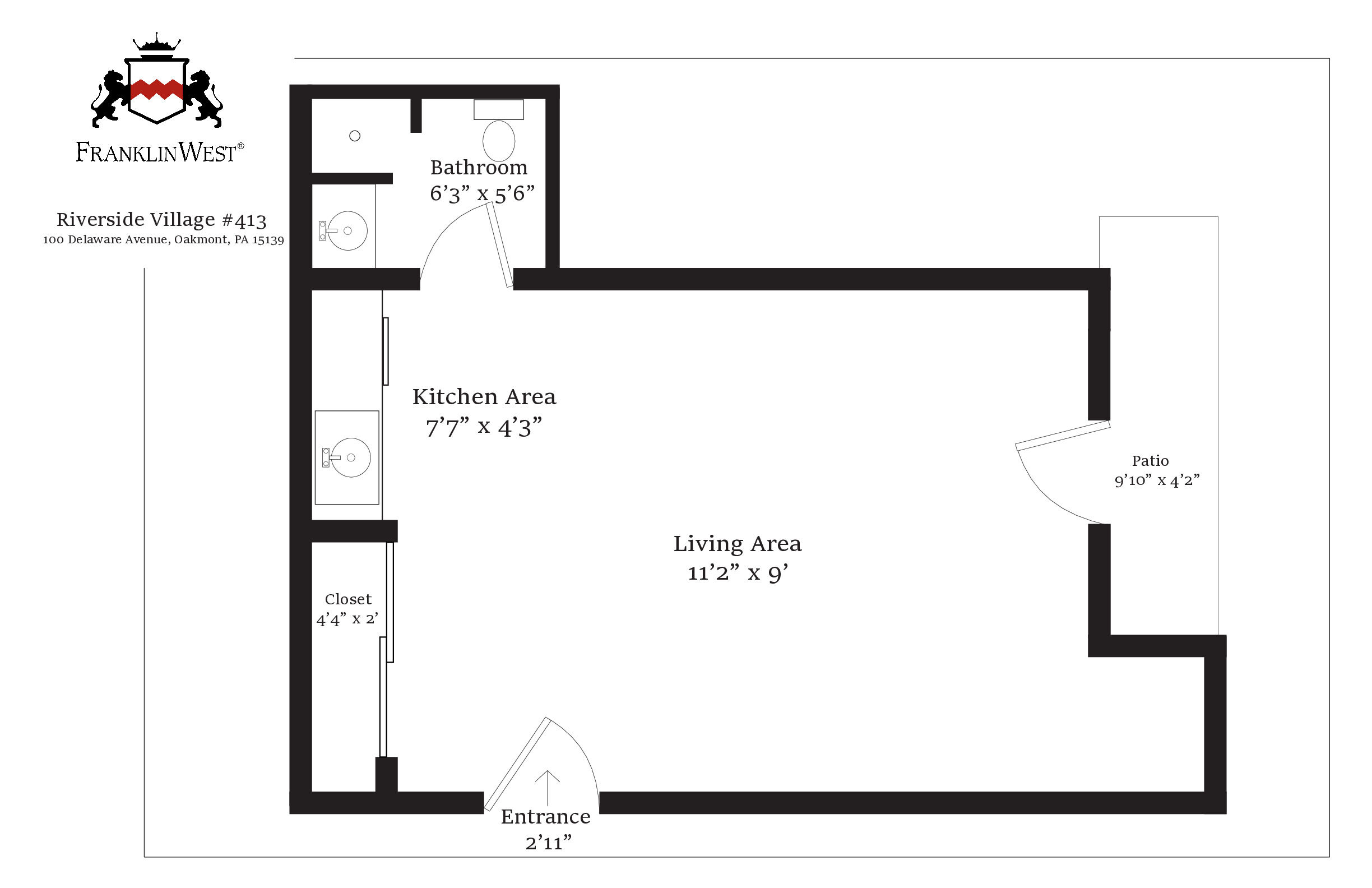 RVC - Apt. 413 floorplan