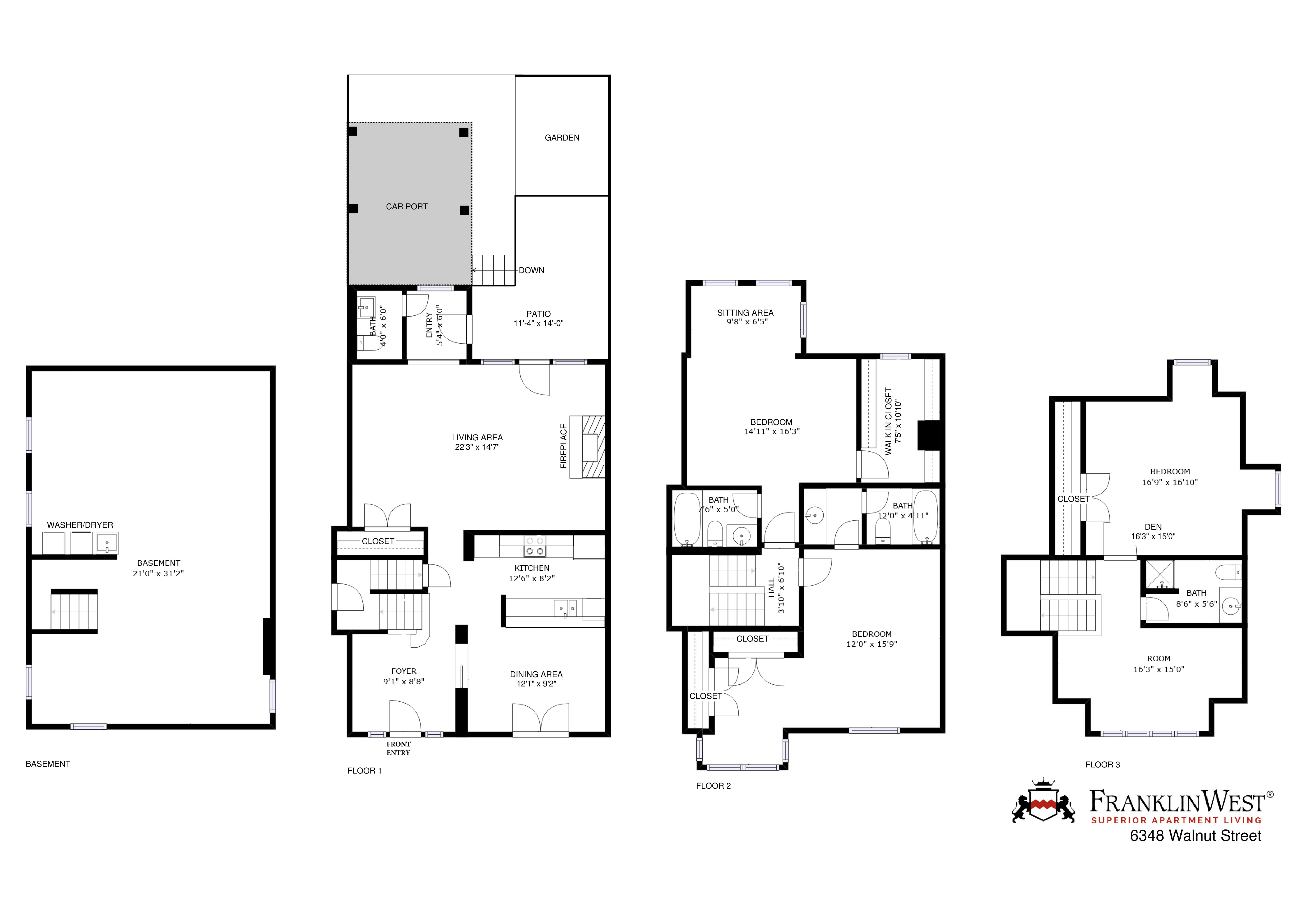 Apt. 1 floorplan