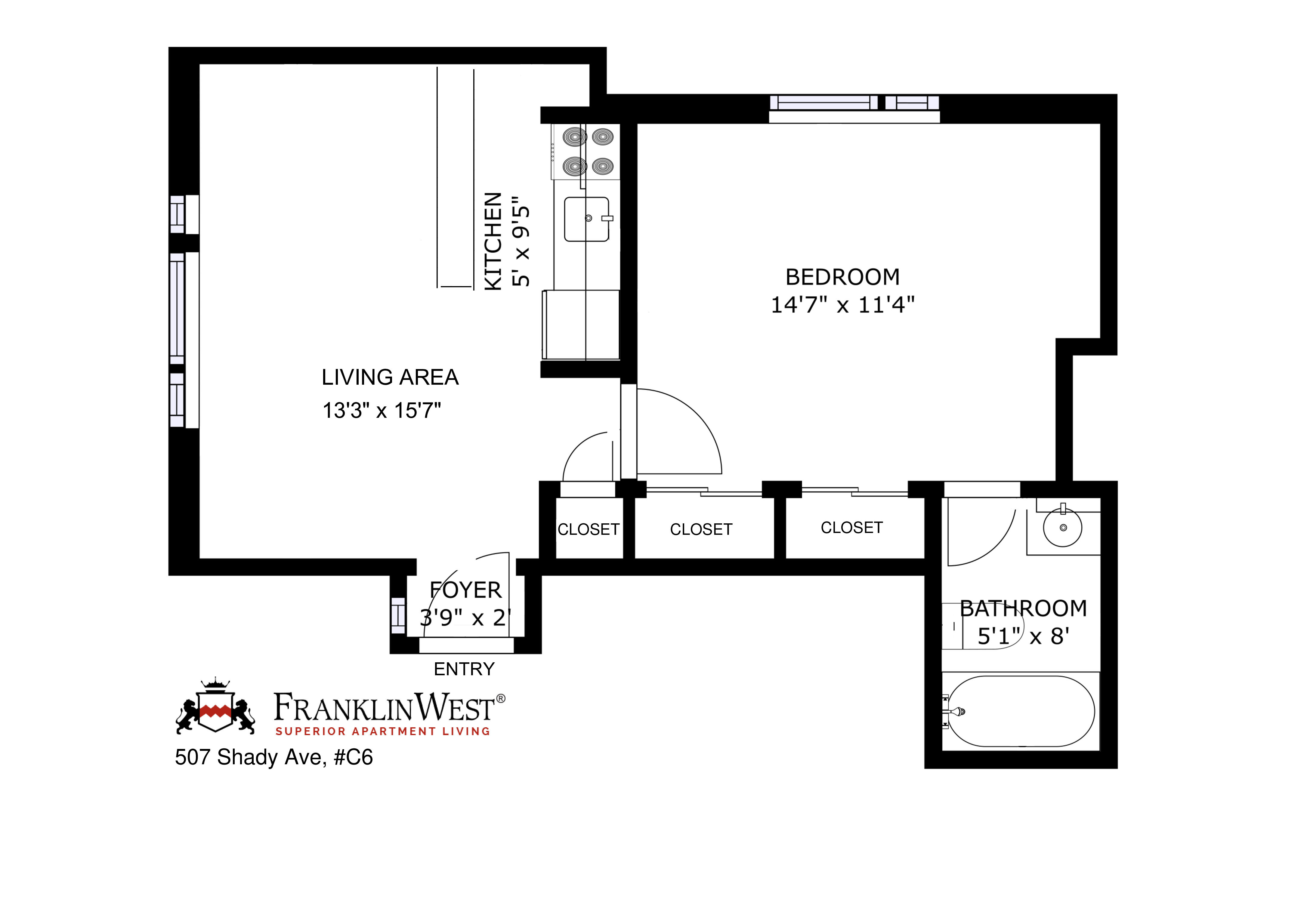 Apt. C6 floorplan