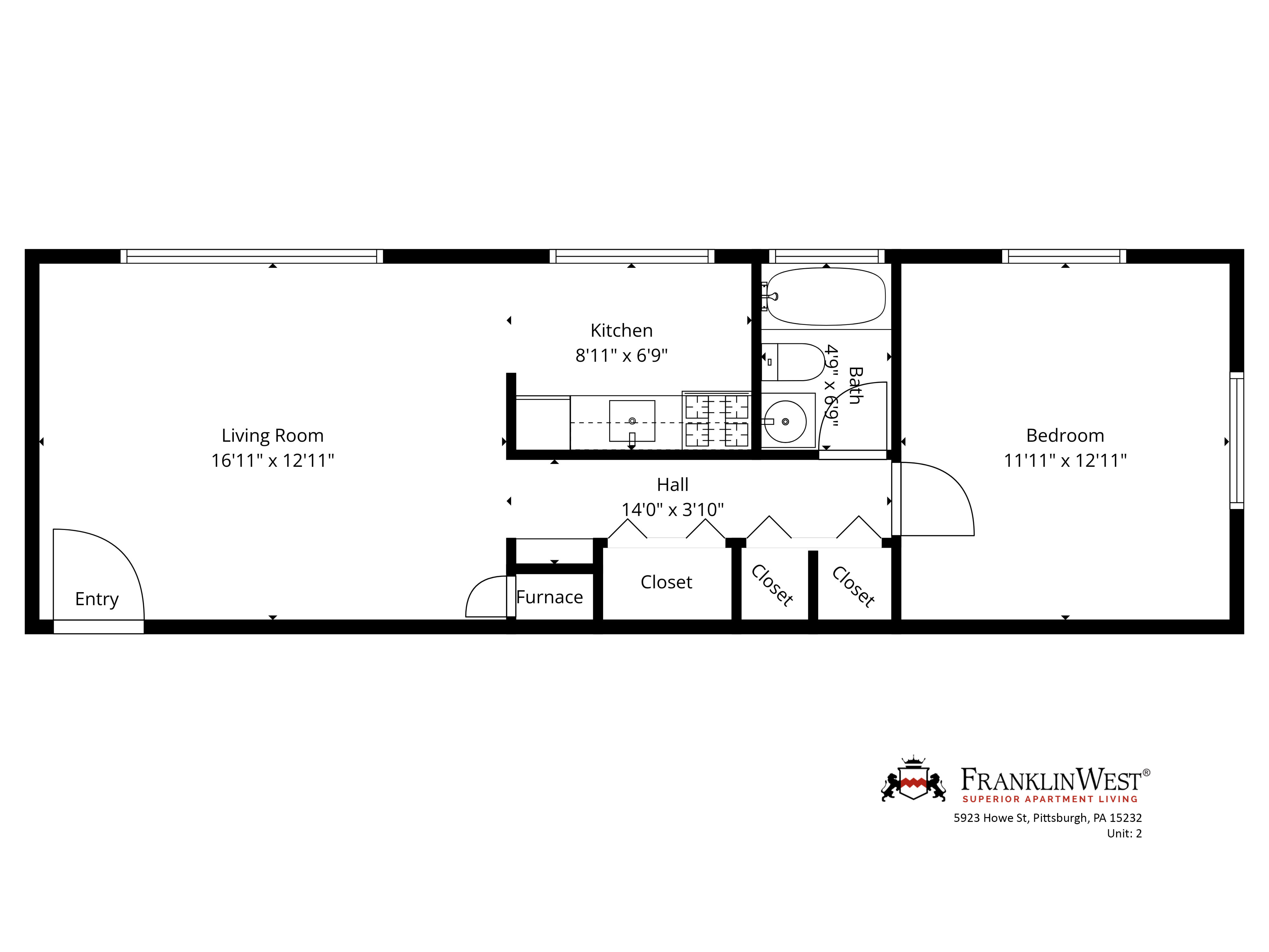 Apt. 2 floorplan