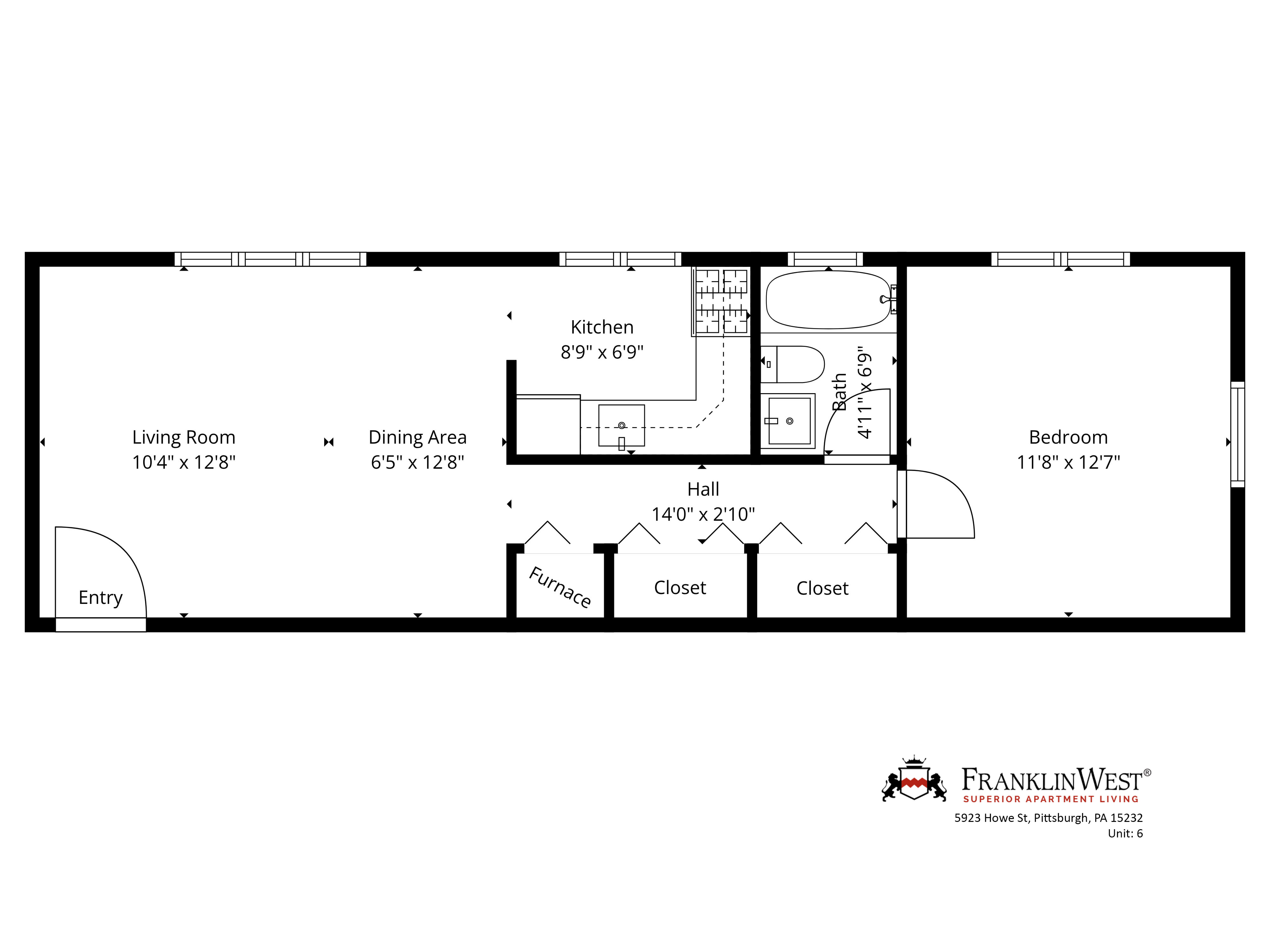 Apt. 6 floorplan