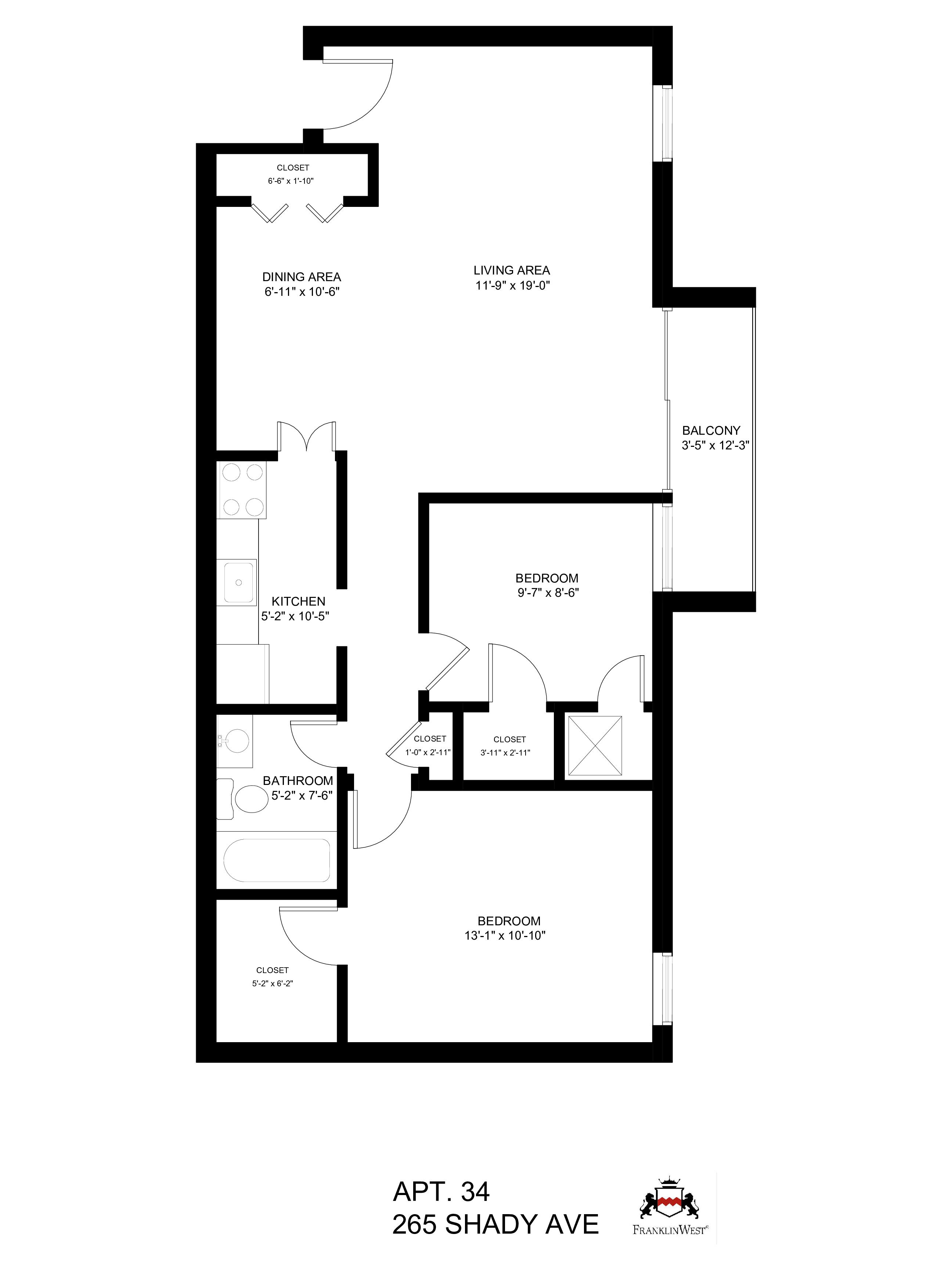Apt. 34 floorplan
