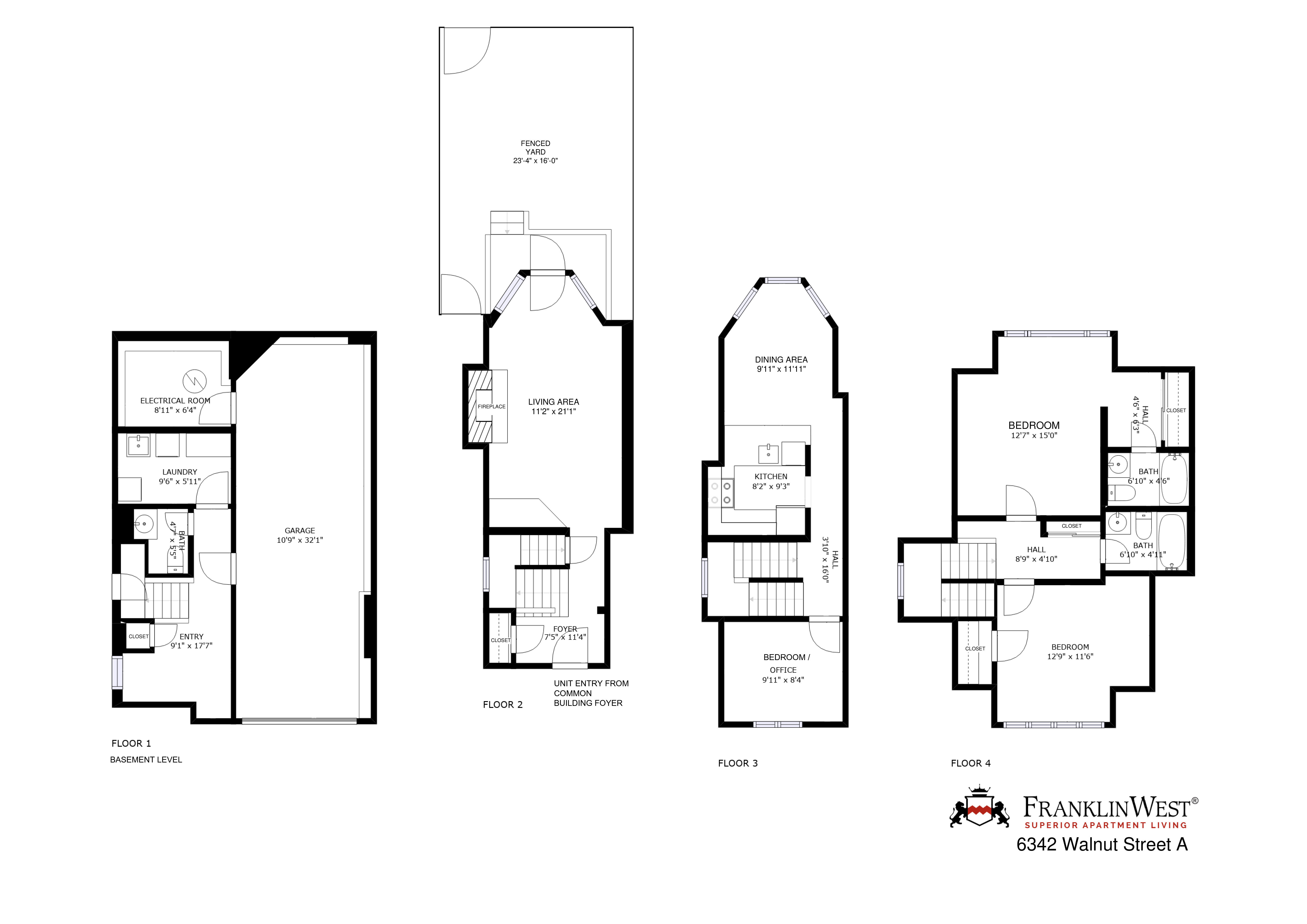 6342A Walnut floorplan