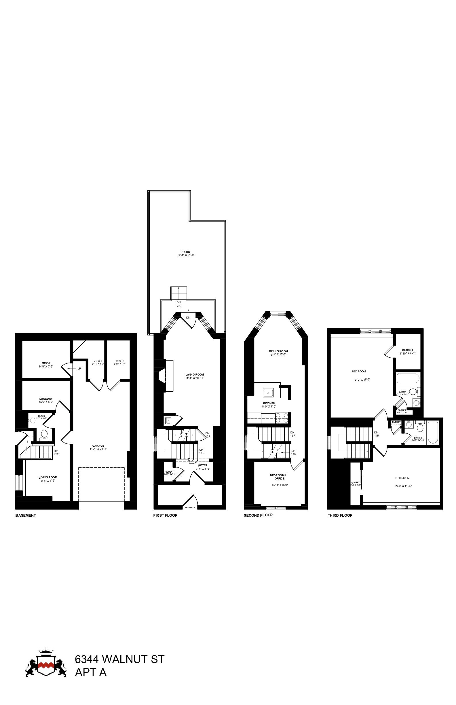 6344A Walnut floorplan