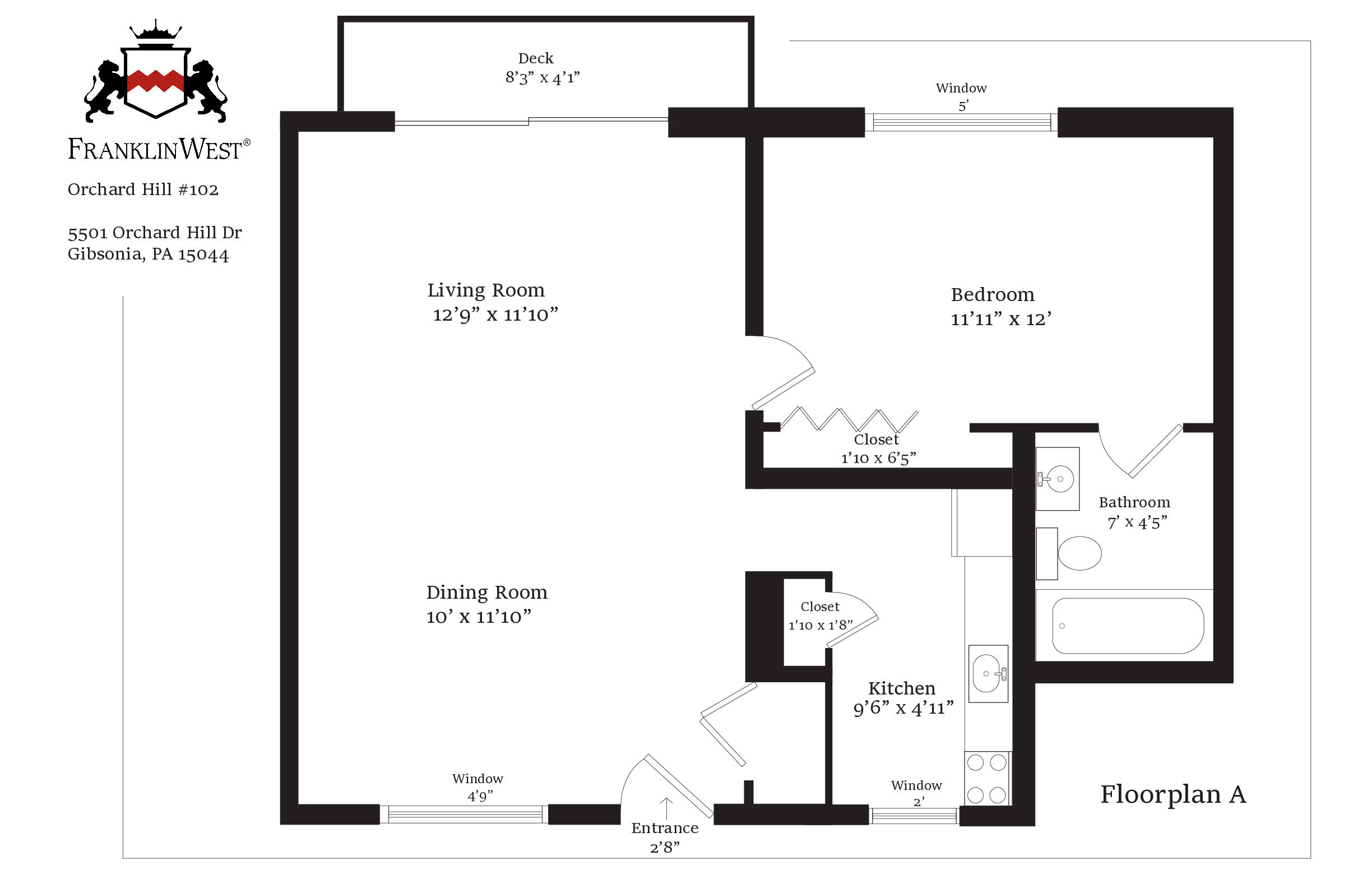 102 Orchard Hill Drive floorplan