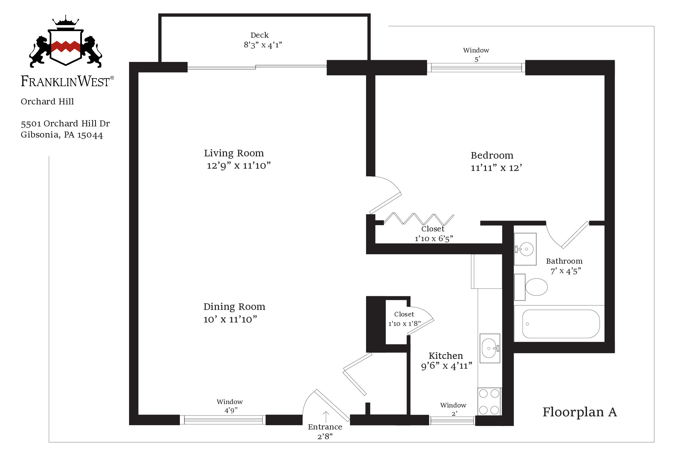 103 Orchard Hill Drive floorplan