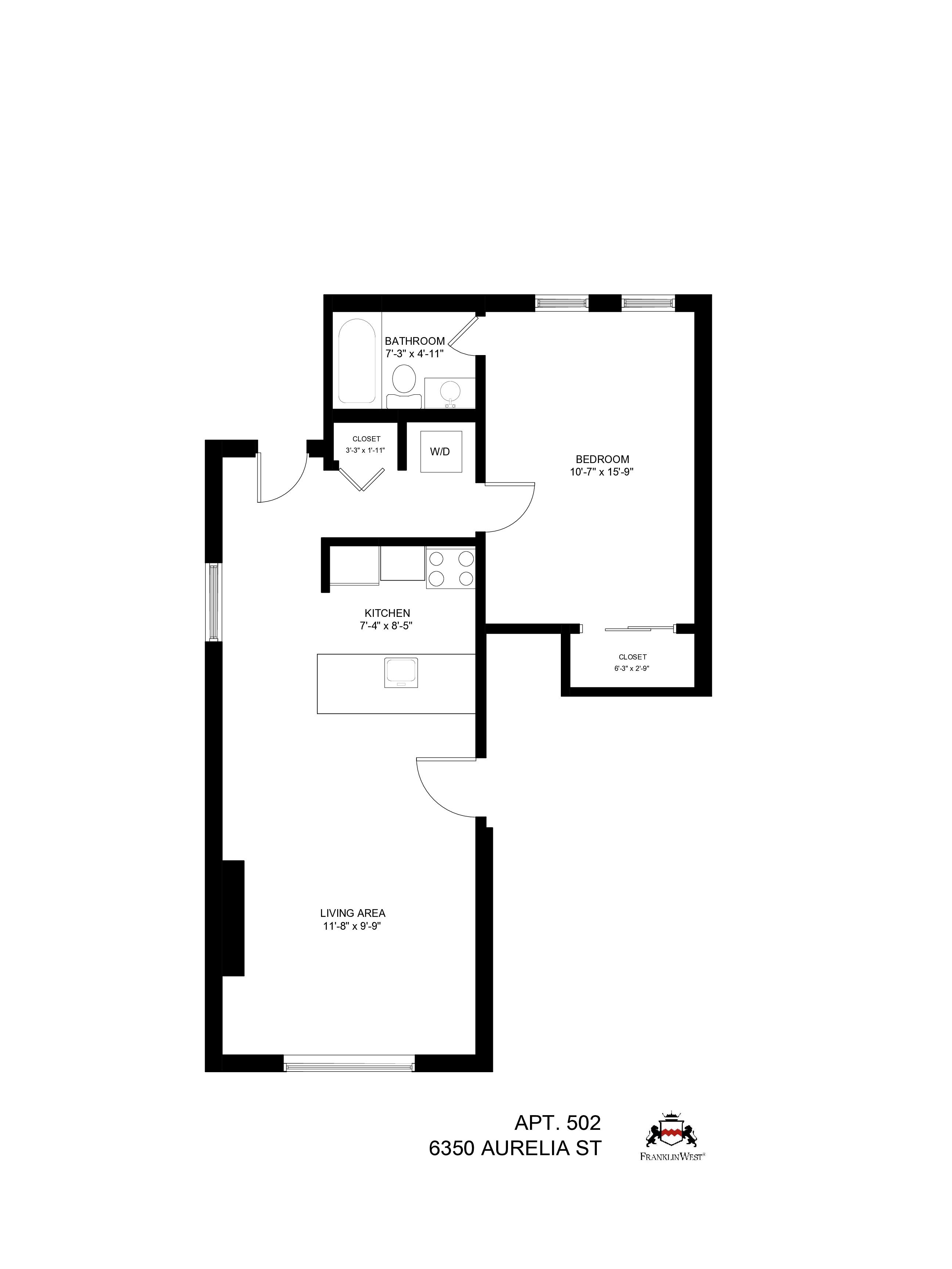 Apt. 502 floorplan