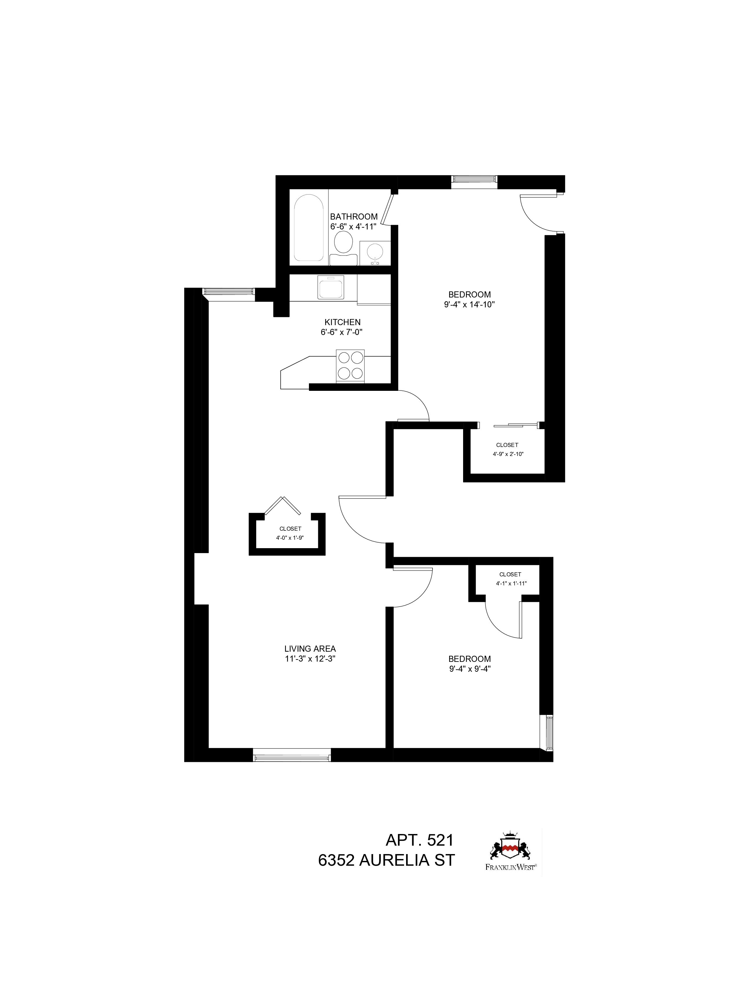 Apt. 521 floorplan