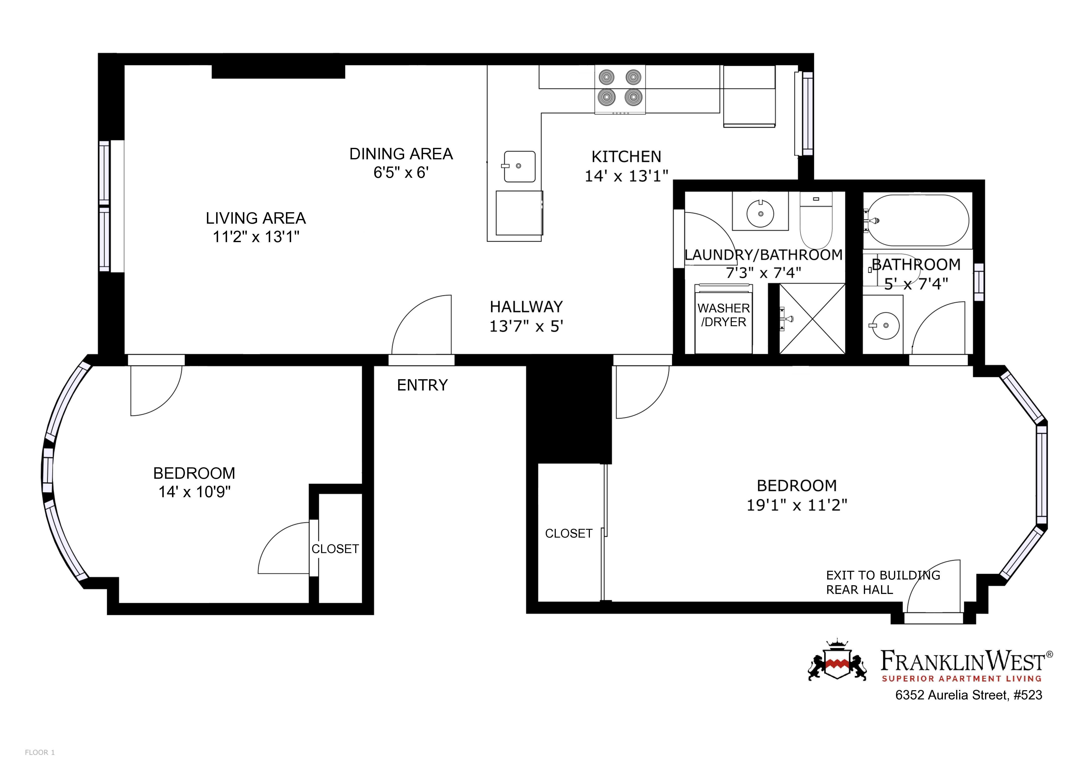 Apt. 523 floorplan