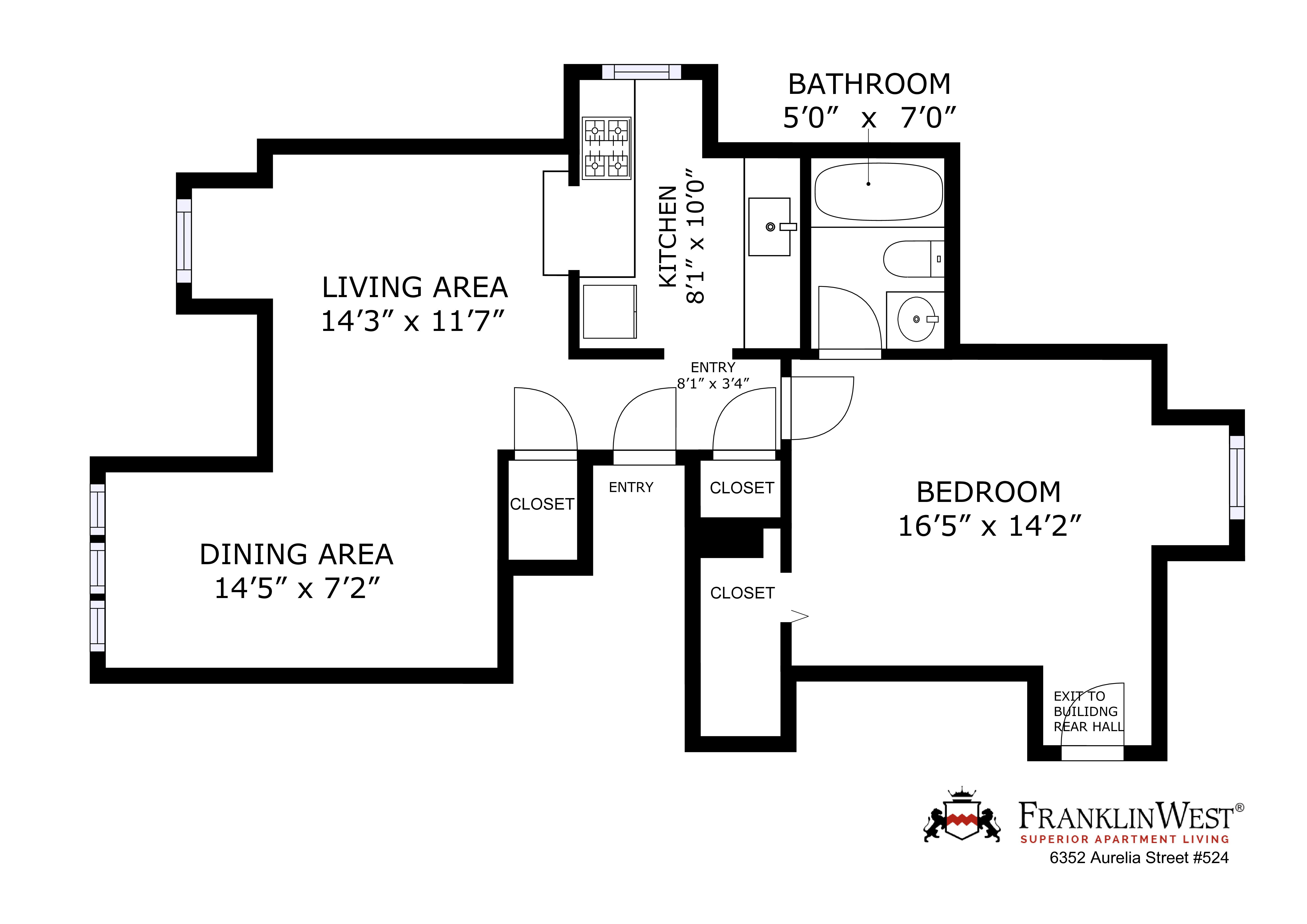 Apt. 524 floorplan