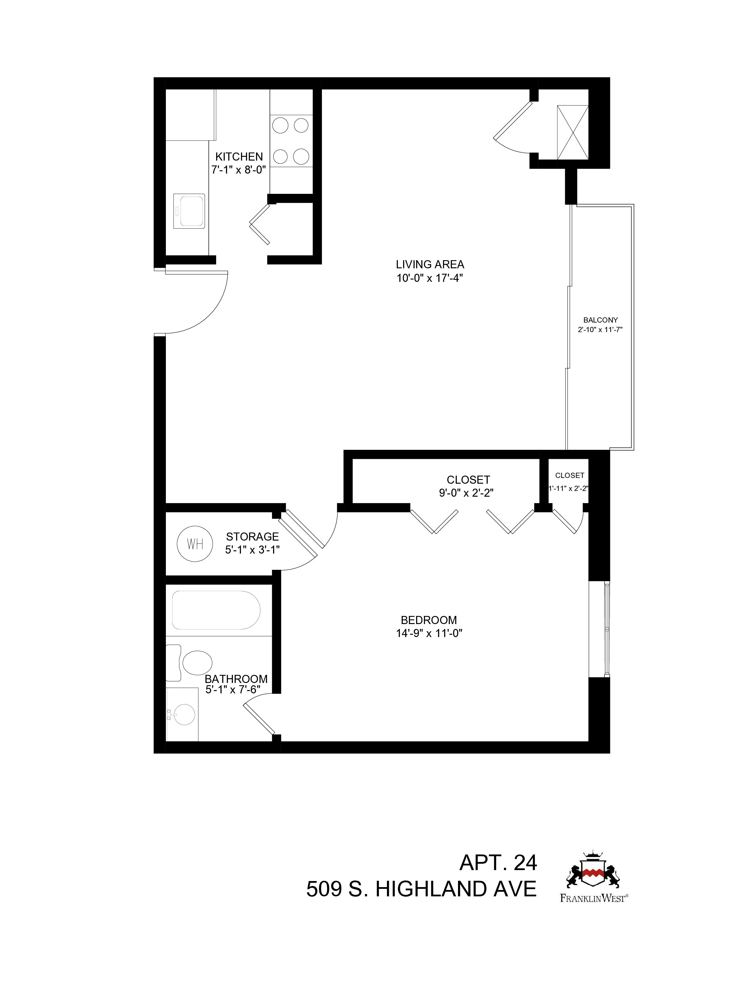 Apt. 24 floorplan