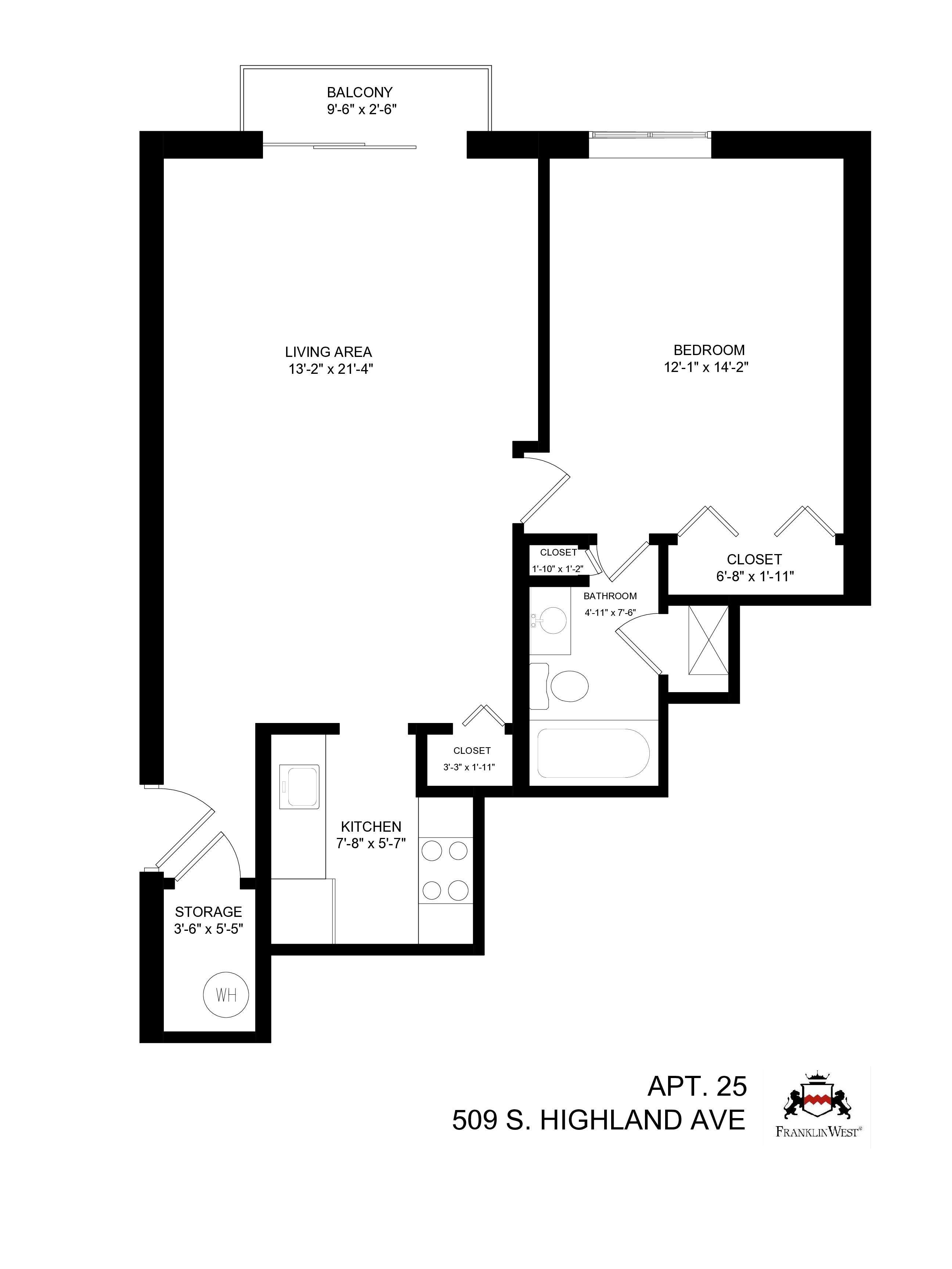Apt. 25 floorplan