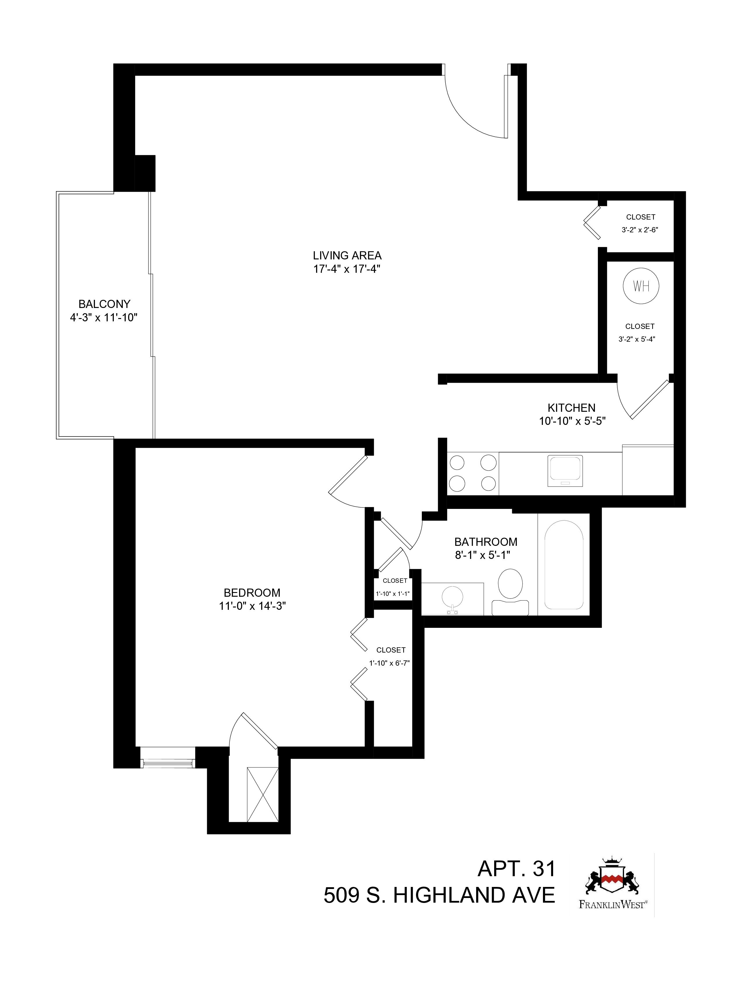 Apt. 31 floorplan