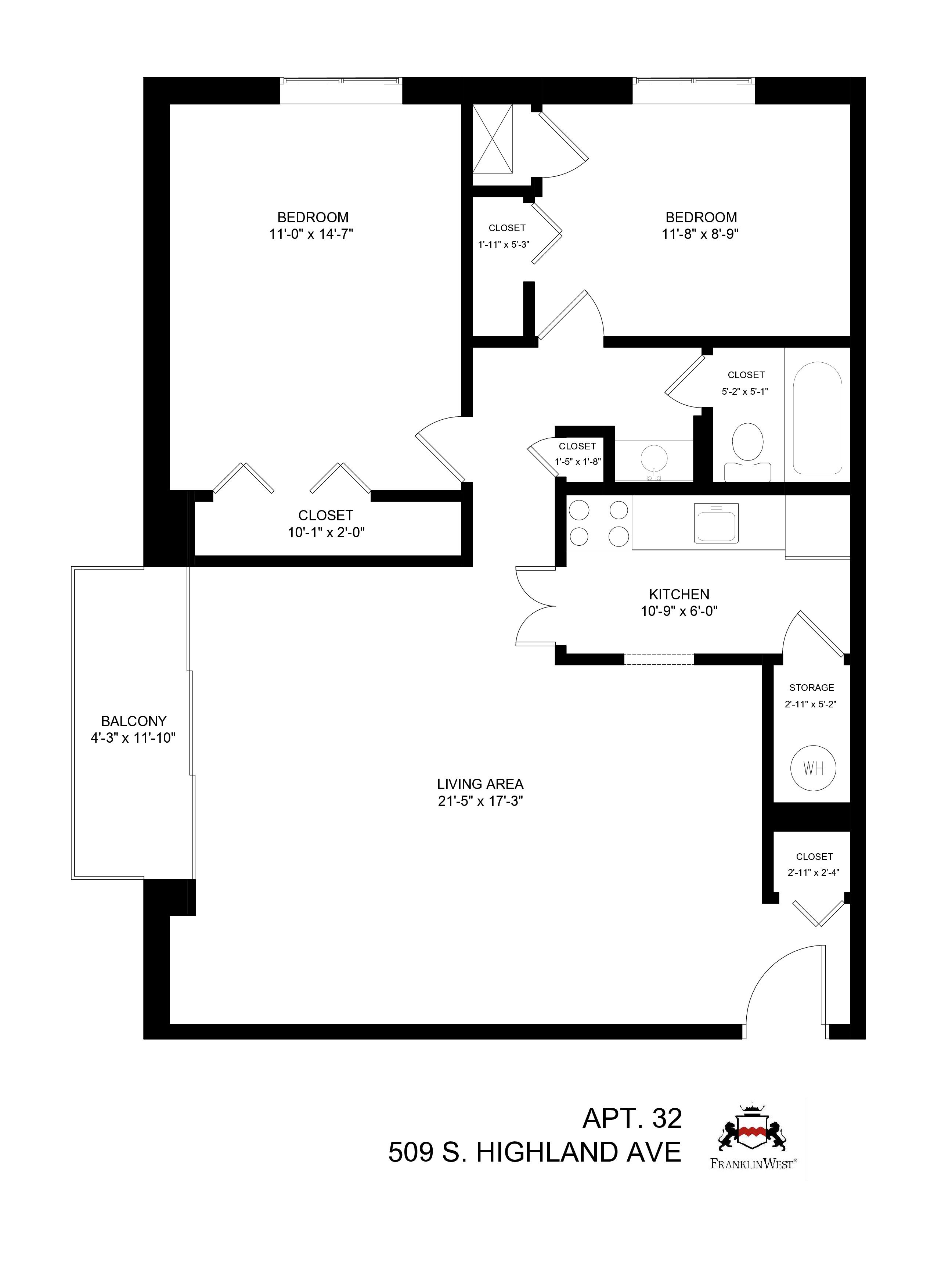 Apt. 32 floorplan