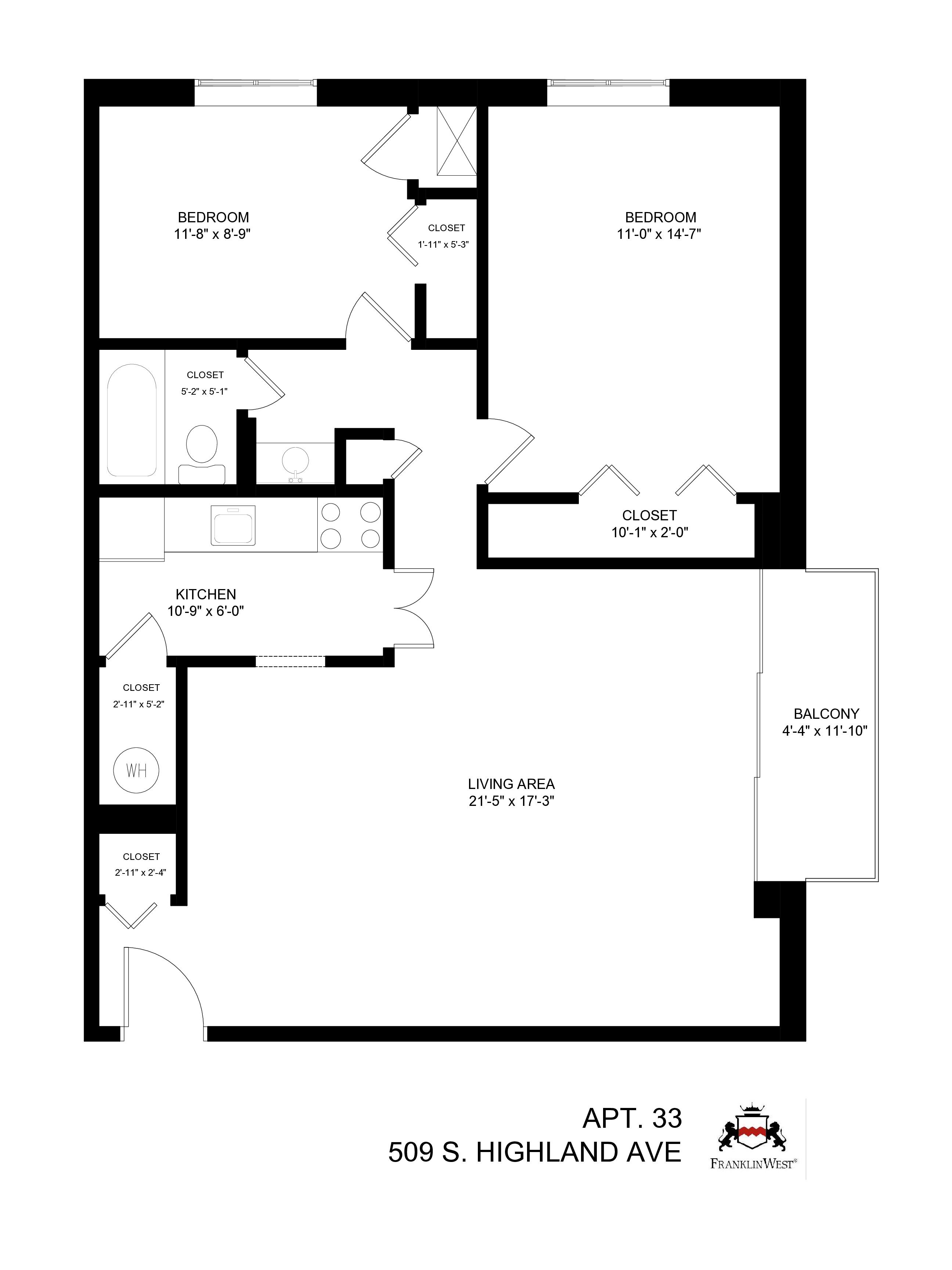 Apt. 33 floorplan