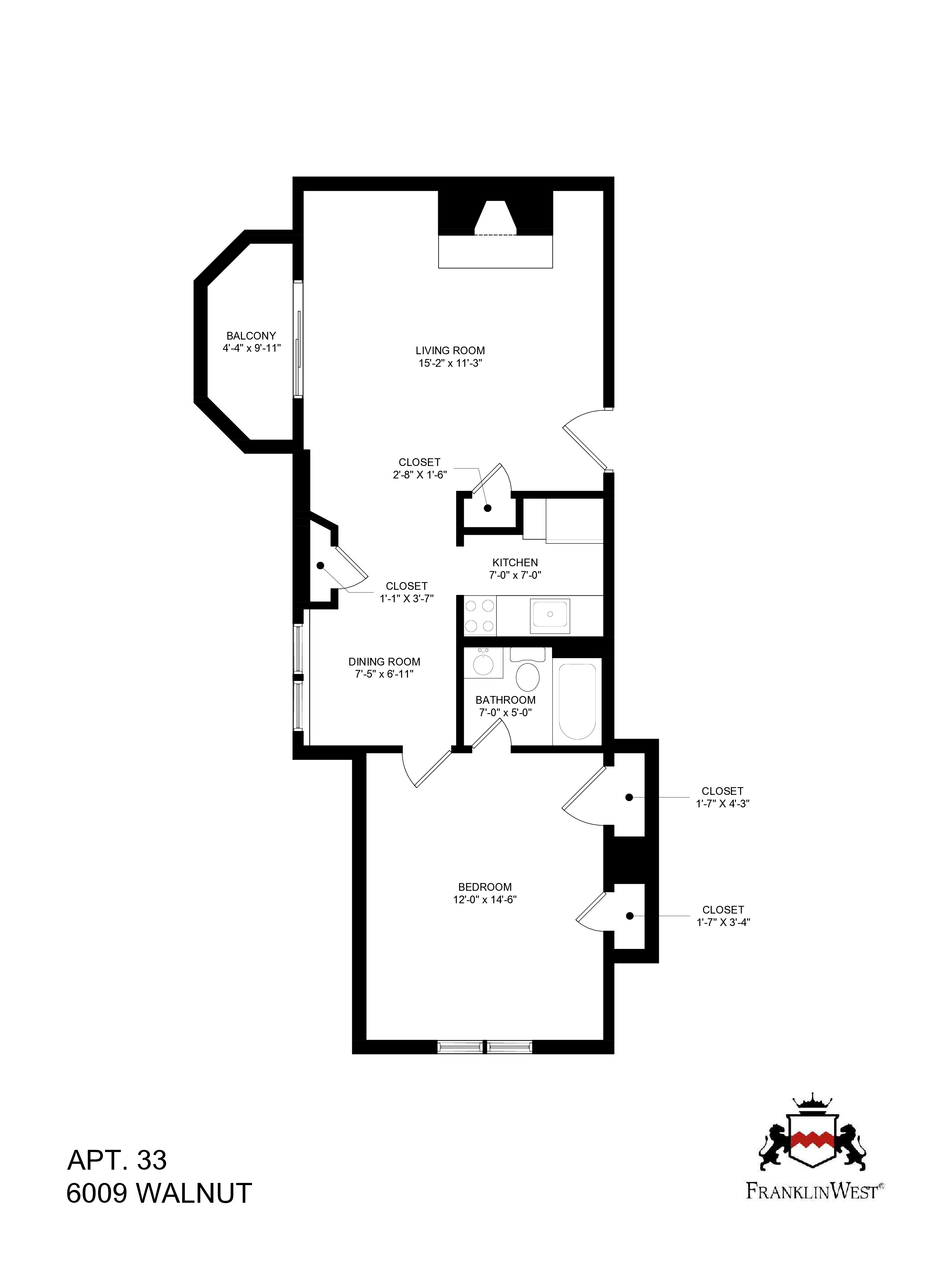 Apt. 33 floorplan