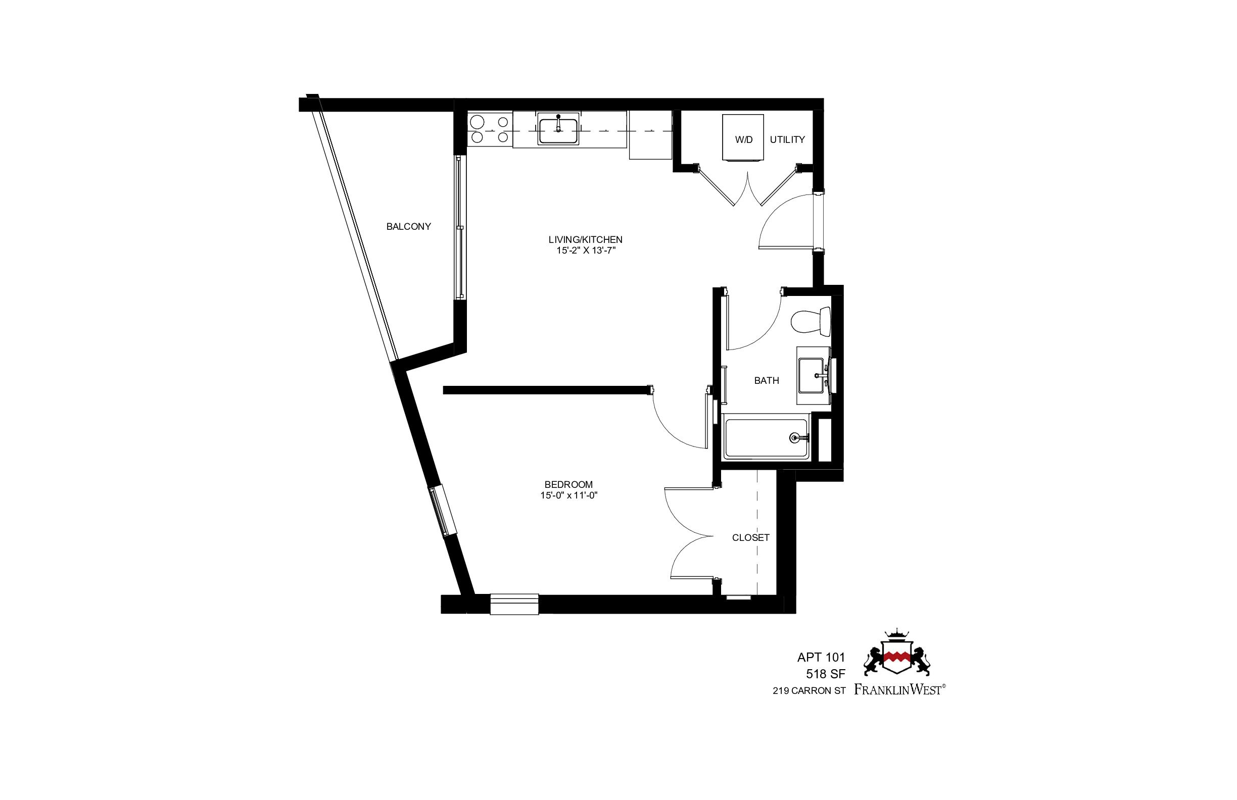 Apt. 101 floorplan