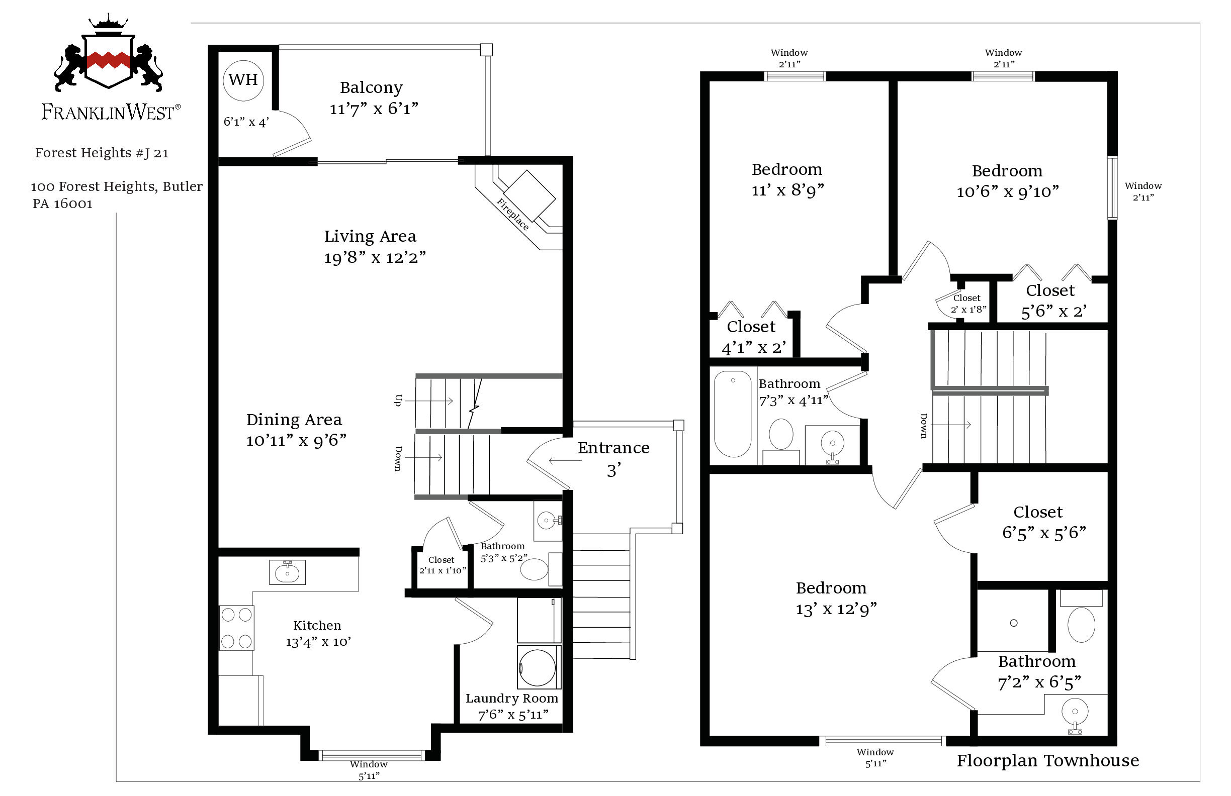 J21 floorplan